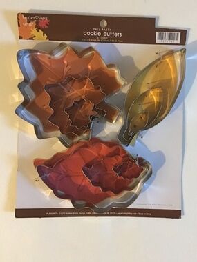 Autumn Leaf Cookie Cutters